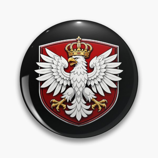 Item preview, Polish eagle with crown and shield designed and sold by Pineapple-Tree.