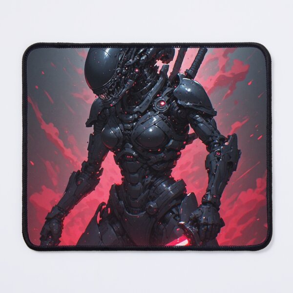 Item preview, Cyberpunk Xenomorph - Alien Antagonist Art designed and sold by Mavila Forge.