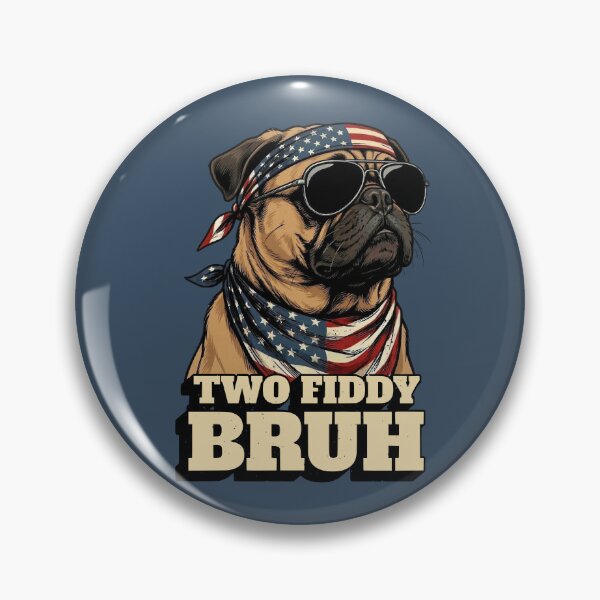 Item preview, Cool Pug Two Fiddy Bruh USA Flag Sunglasses designed and sold by d247.