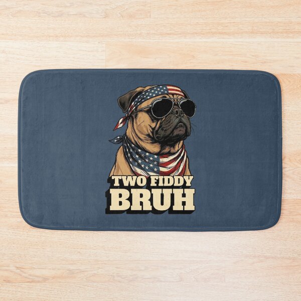 Item preview, Cool Pug Two Fiddy Bruh USA Flag Sunglasses designed and sold by d247.