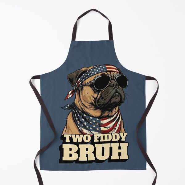 Item preview, Cool Pug Two Fiddy Bruh USA Flag Sunglasses designed and sold by d247.