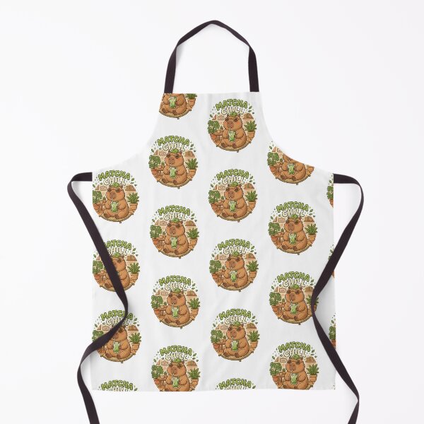 Item preview, Matcha Chill Capybara Cute Kawaii Green Tea Cafe Aesthetic Design designed and sold by ASfindsStore.