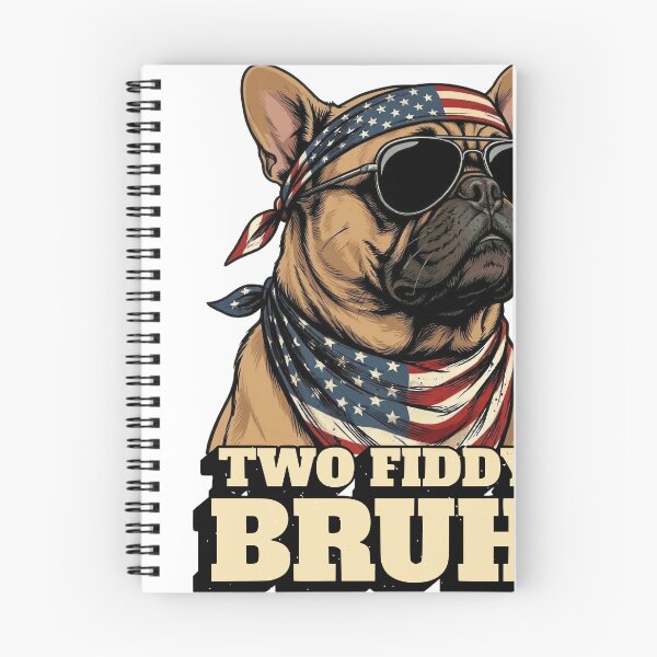 Item preview, Two Fiddy Bruh French Bulldog American Flag designed and sold by d247.