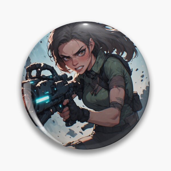 Item preview, Cyberpunk Ripley - Retro Sci-Fi Comic Cover designed and sold by Mavila Forge.