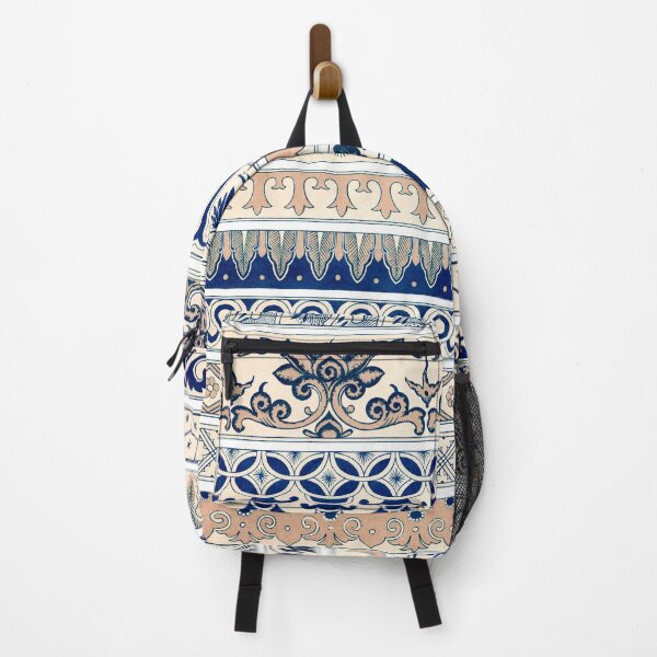 Item preview, Blue Flower Pattern, Owen Jones, Vintage Chinese Ornament Illustration designed and sold by Itaya Art.