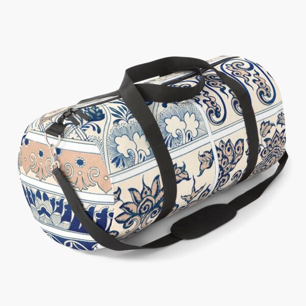 Item preview, Blue Flower Pattern, Owen Jones, Vintage Chinese Ornament Illustration designed and sold by Itaya Art.