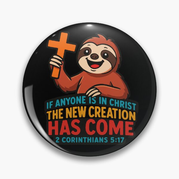 Item preview, 2 Corinthians 5:17 If Anyone is in Christ The New Creation Has Come designed and sold by plushism.