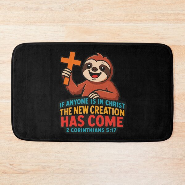 Item preview, 2 Corinthians 5:17 If Anyone is in Christ The New Creation Has Come designed and sold by plushism.