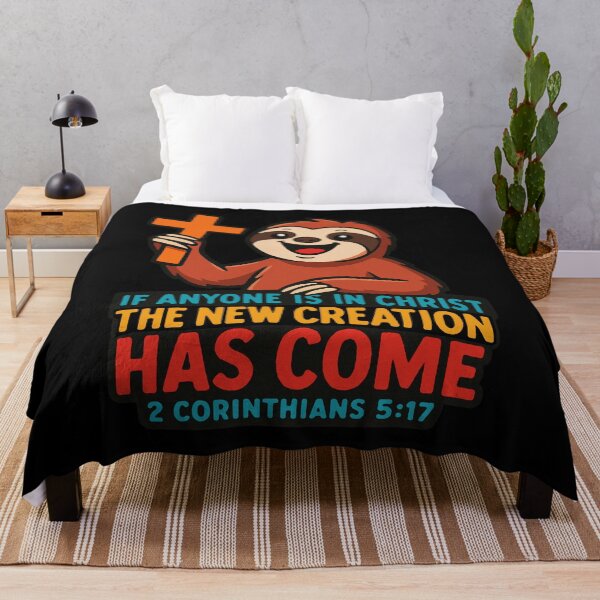 Item preview, 2 Corinthians 5:17 If Anyone is in Christ The New Creation Has Come designed and sold by plushism.