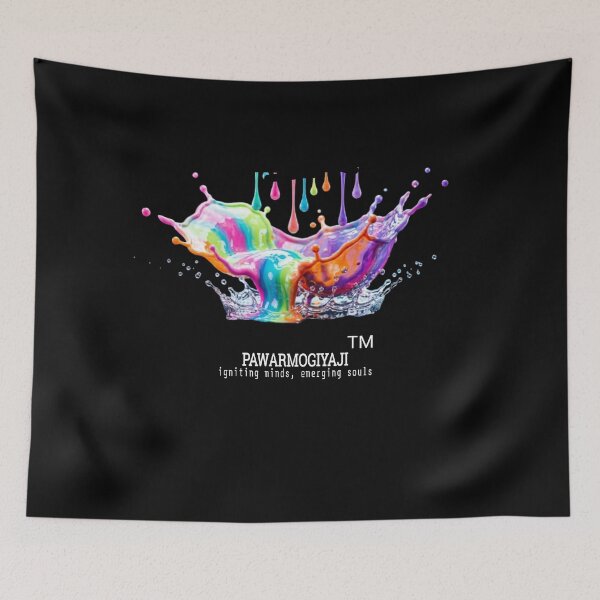 Item preview, Colorful Liquid Paint Splash Abstract Art designed and sold by Pawar1999.