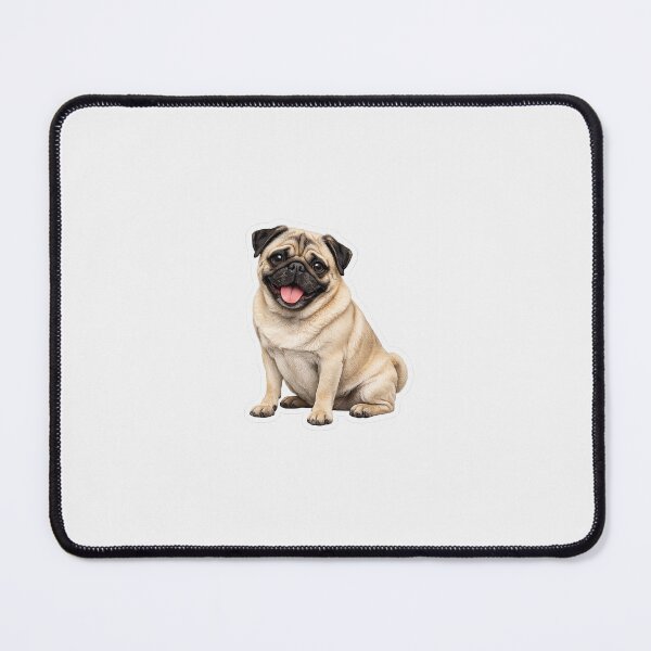 Item preview, Pug dog designed and sold by BackgroundND.