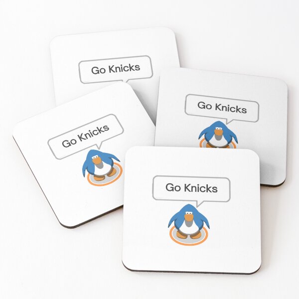Item preview, Go Knicks Club Penguin Art designed and sold by gardenstatestudio.
