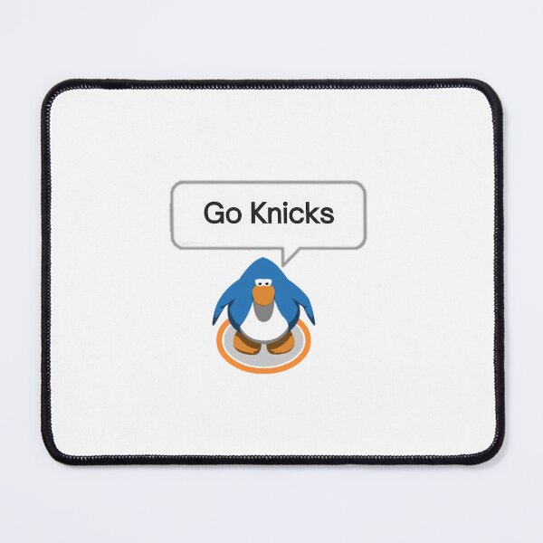 Item preview, Go Knicks Club Penguin Art designed and sold by gardenstatestudio.