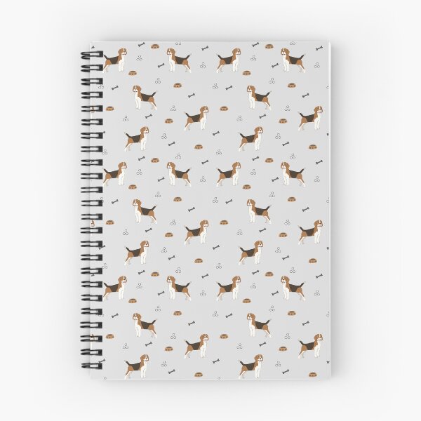 Item preview, Minimalist Flat Design Beagle Dog Grey Pattern designed and sold by svitlaarty.