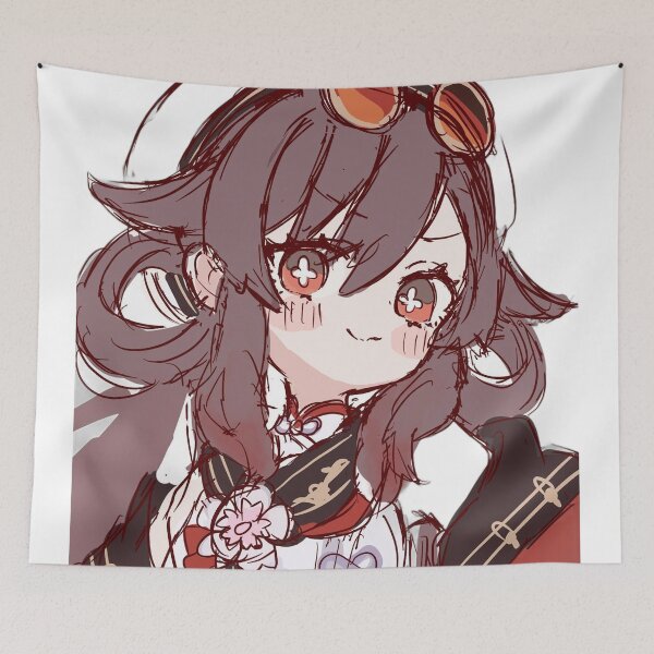Item preview, Hu Tao Sketch Art Genshin Impact designed and sold by KomiArts.