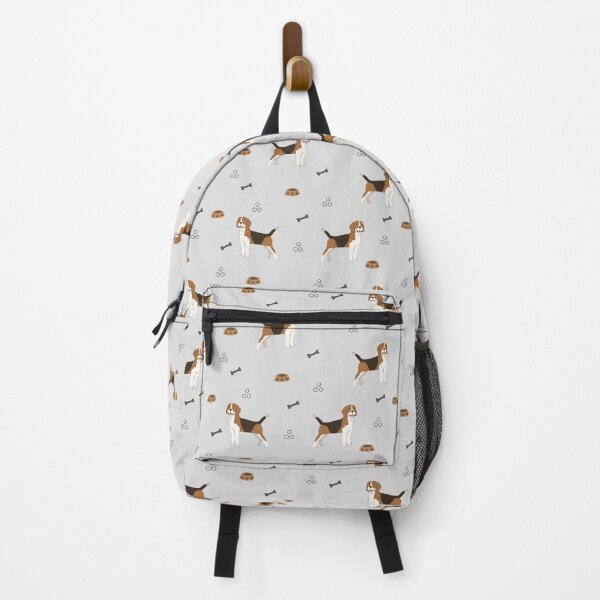 Item preview, Minimalist Flat Design Beagle Dog Grey Pattern designed and sold by svitlaarty.