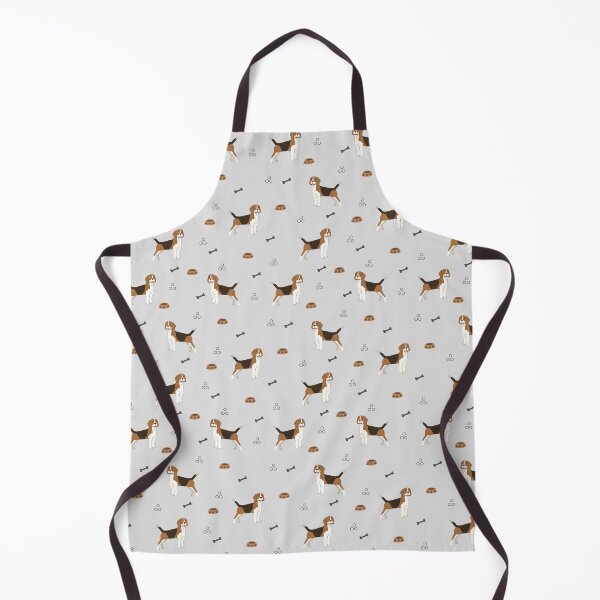 Item preview, Minimalist Flat Design Beagle Dog Grey Pattern designed and sold by svitlaarty.