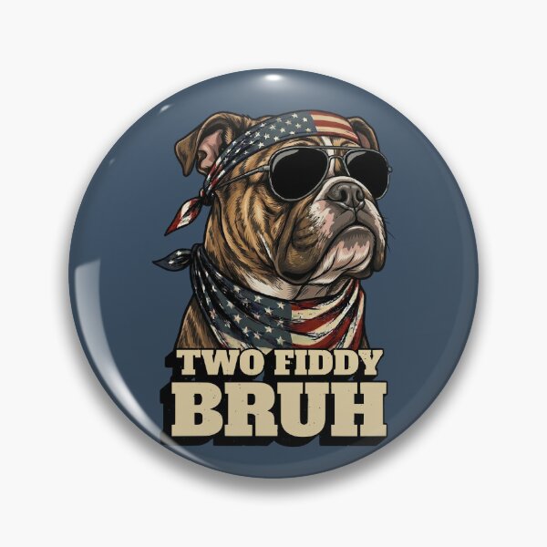 Item preview, Bulldog Two Fiddy Bruh American Flag Sunglasses designed and sold by d247.
