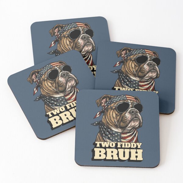 Item preview, Bulldog Two Fiddy Bruh American Flag Sunglasses designed and sold by d247.