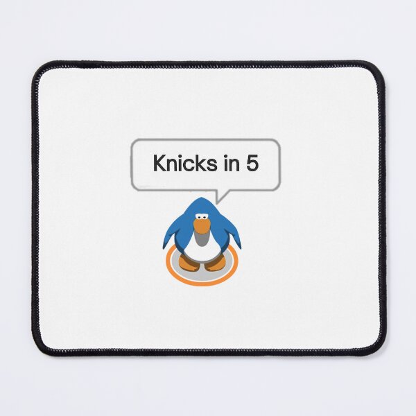 Item preview, Knicks in 5 Club Penguin Art designed and sold by gardenstatestudio.