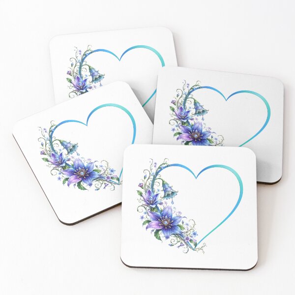 Item preview, Heart with flowers designed and sold by HeyFajnaLinja.