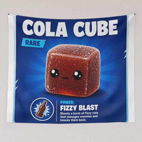 Item preview, Cola Cube Rare Candy Power Character designed and sold by Snackwave Ninety.