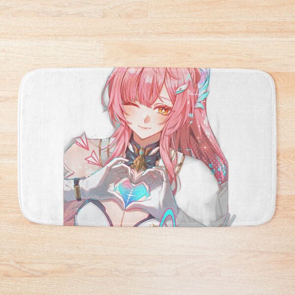 Item preview, Aemeath Pink Hair Heart Wuthering Waves designed and sold by KomiArts.