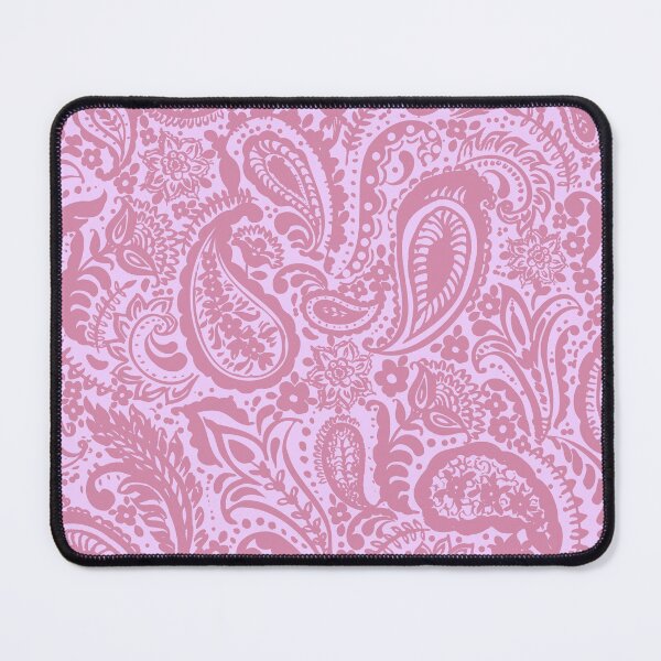Item preview, Paisley pattern in pink designed and sold by bokasin.