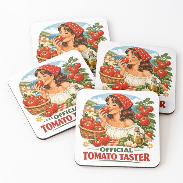 Artikelvorschau, Official Tomato Taster - Tomato Girl Vintage entworfen und verkauft von Pineapple-Tree.