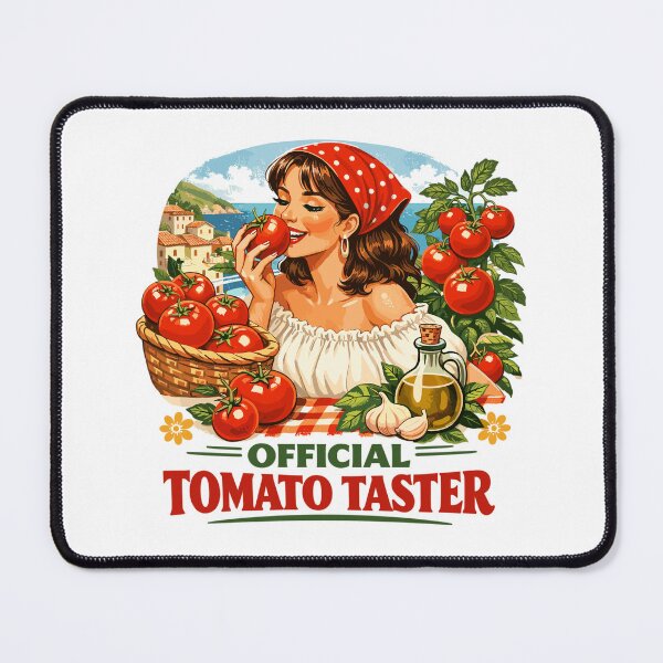 Item preview, Official Tomato Taster - Tomato Girl Vintage designed and sold by Pineapple-Tree.