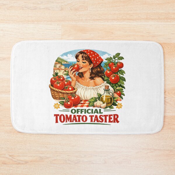Item preview, Official Tomato Taster - Tomato Girl Vintage designed and sold by Pineapple-Tree.