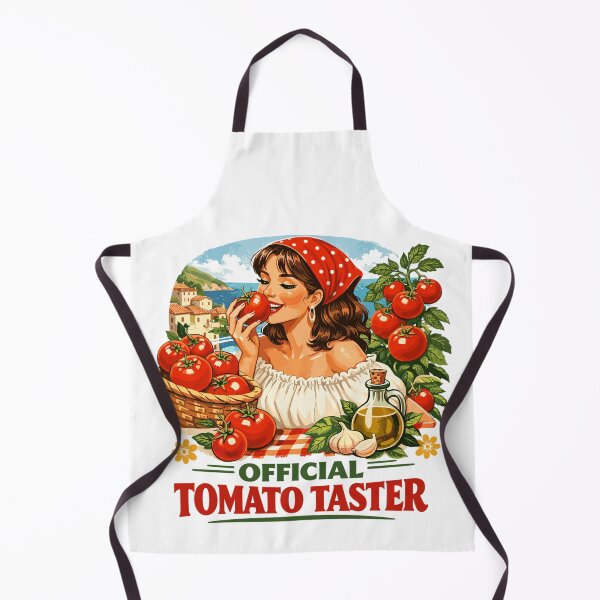 Item preview, Official Tomato Taster - Tomato Girl Vintage designed and sold by Pineapple-Tree.