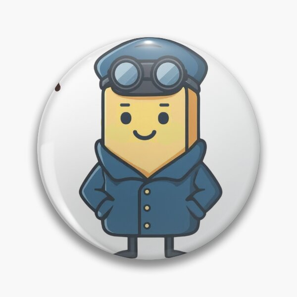 Item preview, Captain Butter | Pilot — Cute Aviation Food Character Kids Art | Conditioned For Kindness designed and sold by monolithstudio.