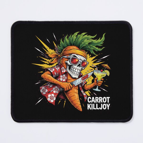 Item preview, Carrot Killjoy Punk Skull Carrot Art designed and sold by TshirtsOnline-.