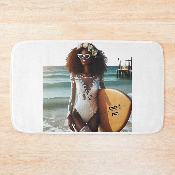Item preview, Bachelorette Party Bride Wood Surfboard designed and sold by Voodoo Store Paranormal Collections.