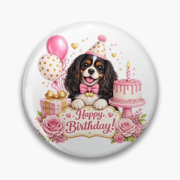 Item preview, Birthday Tri Cavalier Pink designed and sold by SpottyRainbow.