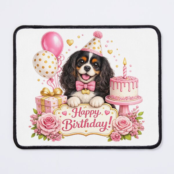 Item preview, Birthday Tri Cavalier Pink designed and sold by SpottyRainbow.