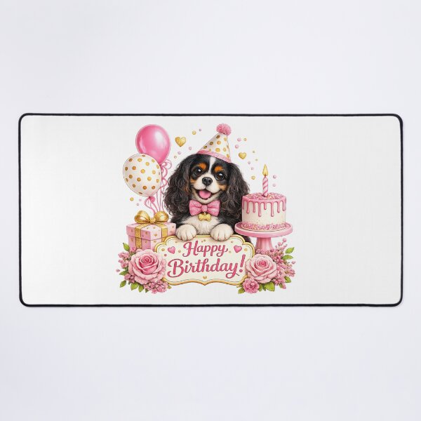 Item preview, Birthday Tri Cavalier Pink designed and sold by SpottyRainbow.