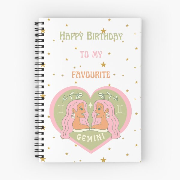 Item preview, Happy Birthday to my favourite Gemini designed and sold by Lucy Onions.