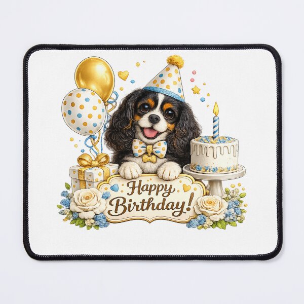 Item preview, Birthday Tri Cavalier Gold designed and sold by SpottyRainbow.