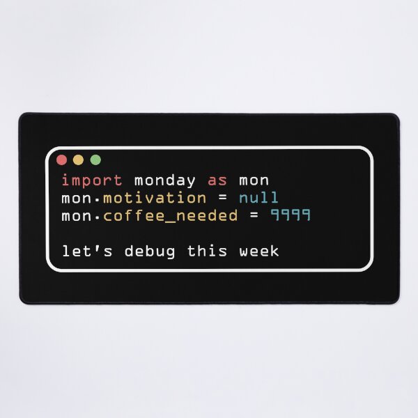 Item preview, Terminal Design Programmer humor for Monday designed and sold by charlypicazo.