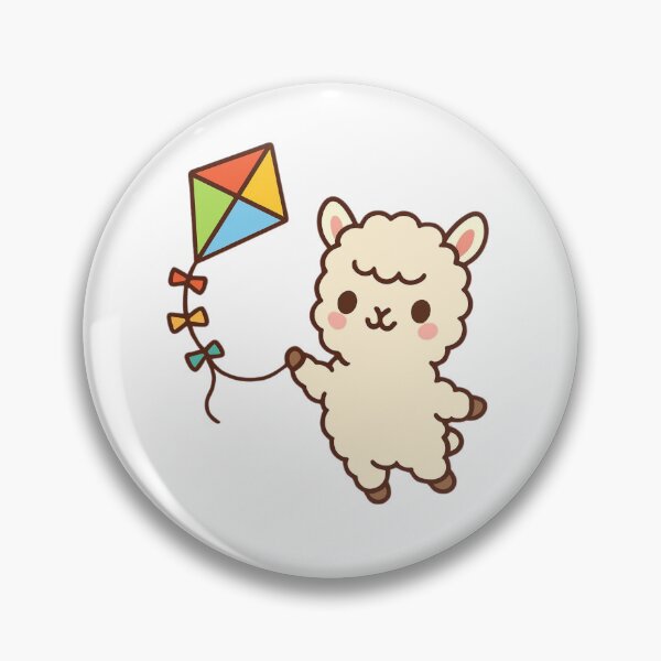 Item preview, Let Your Dreams Fly Alpaca - Cute Sticker designed and sold by foryouandyours.