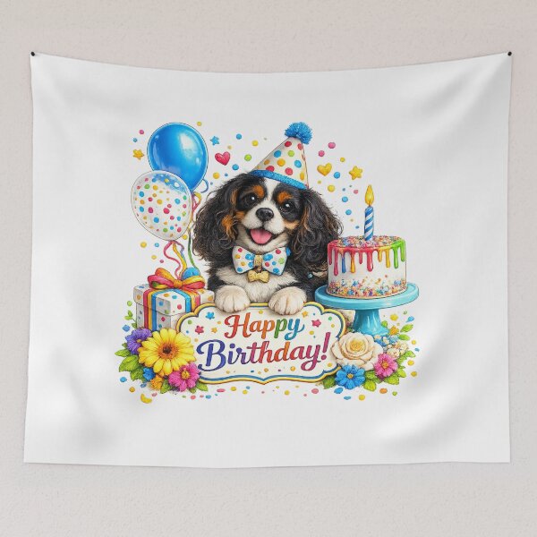 Item preview, Birthday Tri Cavalier Bright designed and sold by SpottyRainbow.