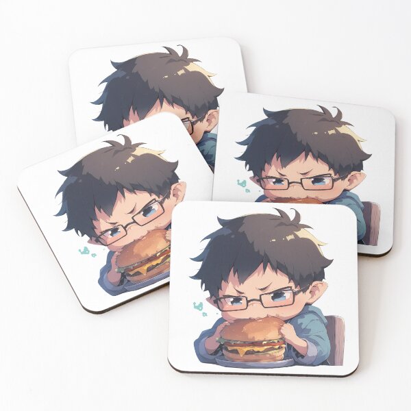 Item preview, Yukio Okumura Blue Exorcist Chibi Burger Serious designed and sold by earlobejerk.