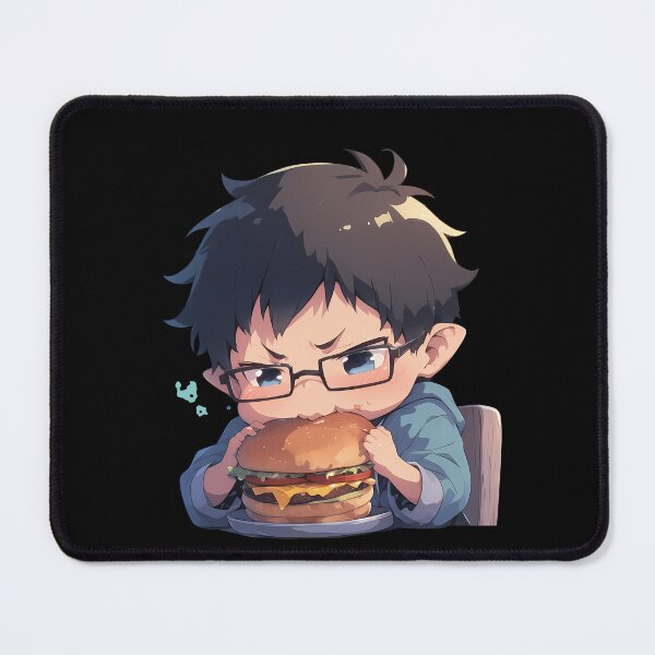 Item preview, Yukio Okumura Blue Exorcist Chibi Burger Serious designed and sold by earlobejerk.