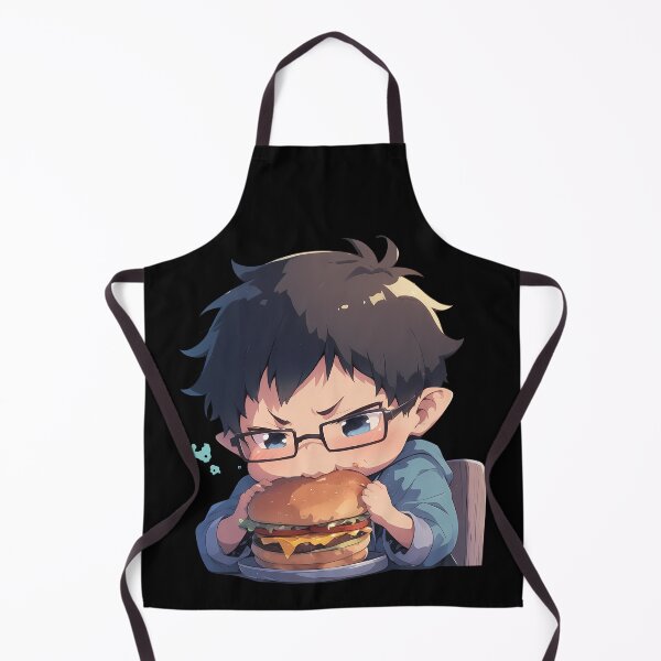 Item preview, Yukio Okumura Blue Exorcist Chibi Burger Serious designed and sold by earlobejerk.