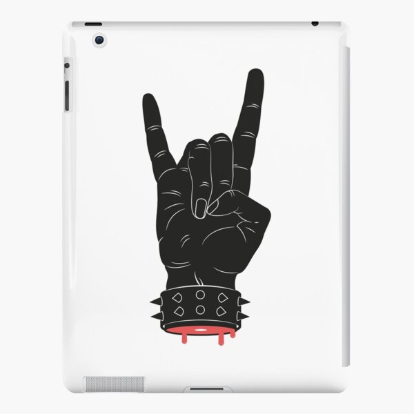 Hand of metal iPad Snap Case