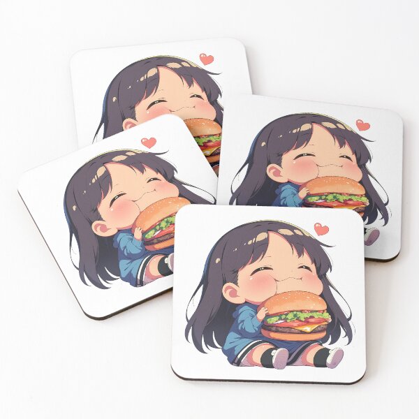 Item preview, Hayase Nagatoro Dont Toy With Me Miss Nagatoro Anime Chibi Kawaii Burger Playful designed and sold by earlobejerk.
