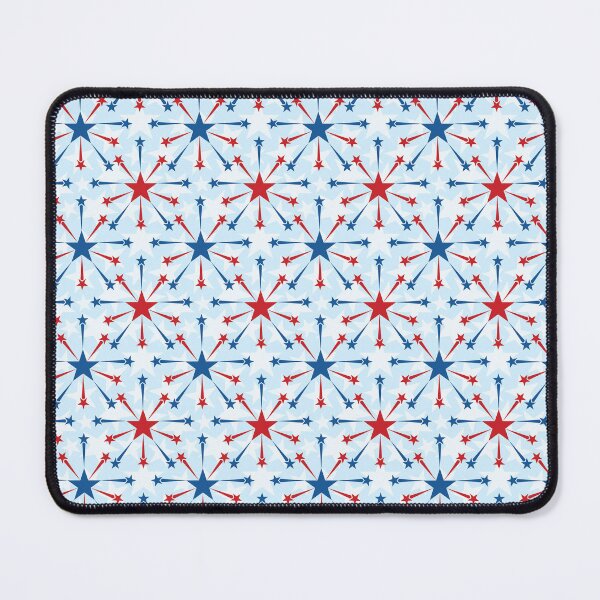 Item preview, Patriotic Starburst Firework Red White and Blue Pattern designed and sold by mrhighsky.