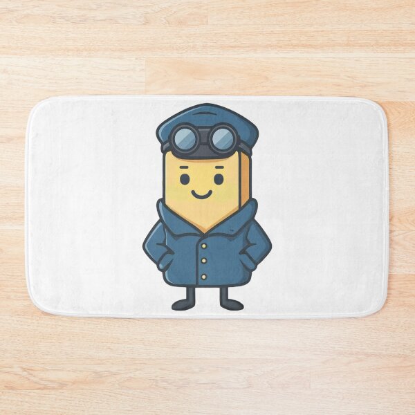 Item preview, Captain Butter | Aviator — Cute Aviation Food Character Kids Art | Conditioned For Kindness designed and sold by monolithstudio.